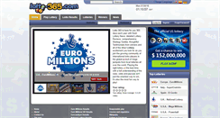 Desktop Screenshot of lotto-365.com